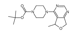 tert-butyl 4-(5-methyl-5,7-dihydrofuro[3,4-d]pyrimidin-4-yl)piperazine-1-carboxylate Structure