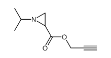 2-Aziridinecarboxylicacid,1-(1-methylethyl)-,2-propynylester(9CI)结构式