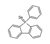 1-phenyldibenzophosphole selenide Structure