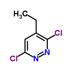 3,6-二氯-4-乙基吡嗪结构式