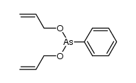 phenyl-arsonous acid diallyl ester结构式