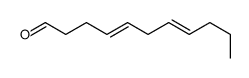 undeca-4,7-dienal结构式