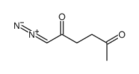 1-diazonio-5-oxohex-1-en-2-olate Structure