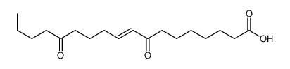 8,14-dioxooctadec-9-enoic acid Structure