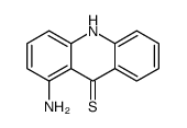 1-amino-10H-acridine-9-thione结构式