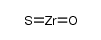 zirconium(IV) oxide sulfide Structure