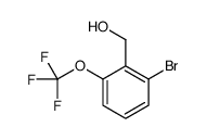 2-Bromo-6-(trifluoromethoxy)benzyl alcohol structure