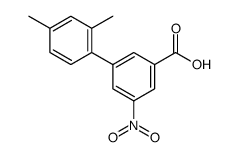 3-(2,4-dimethylphenyl)-5-nitrobenzoic acid Structure