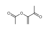 methyl α-acetoxyvinyl ketone结构式