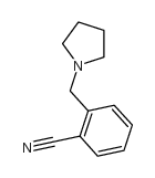 2-(吡咯烷-1-甲基)苯甲腈结构式