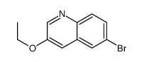 6-bromo-3-ethoxyquinoline Structure