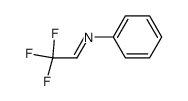 Trifluoracetaldehyd-phenylimin Structure