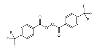 [4-(trifluoromethyl)benzoyl] 4-(trifluoromethyl)benzenecarboperoxoate结构式