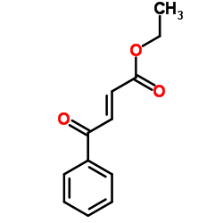 Ethyl 3-benzoylacrylate structure