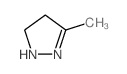 4,5-Dihydro-3-methyl-1H-pyrazole Structure