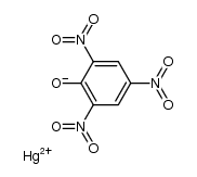 mercury(II) picrate Structure