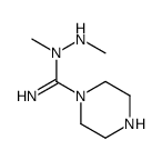 1-Piperazinecarboximidicacid,N-methyl-,1-methylhydrazide(9CI) picture