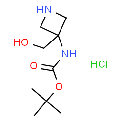 tert-butyl N-[3-(hydroxymethyl)azetidin-3-yl]carbamate hydrochloride picture