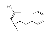 N-[(2R)-4-phenylbutan-2-yl]acetamide Structure