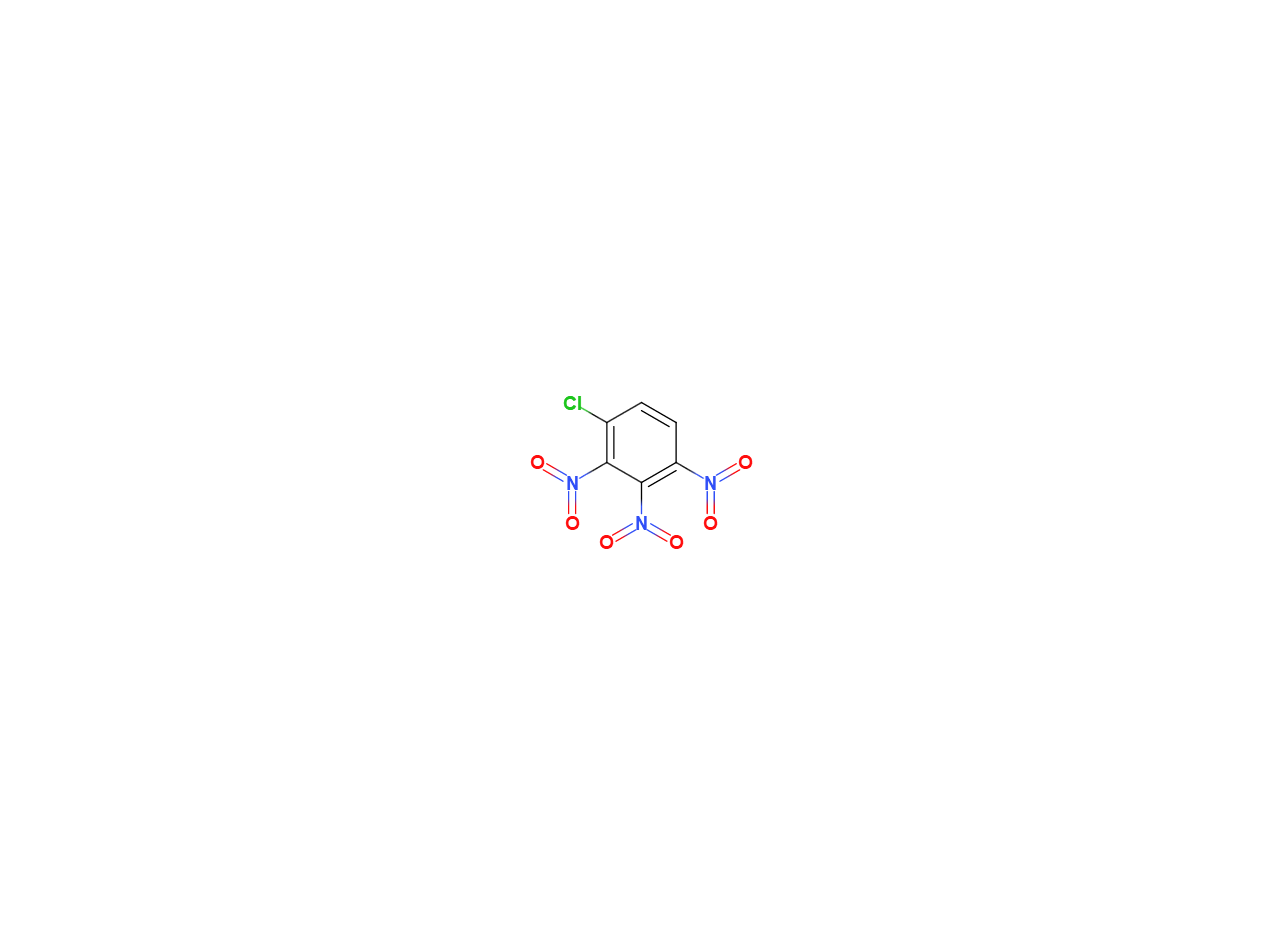 Trinitrochlorobenzene Structure