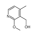 3-Pyridinemethanol,2-methoxy-4-methyl-(9CI)结构式