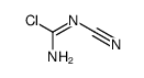 N-Cyano-1-chloroformamidine structure