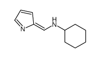 N-(pyrrol-2-ylidenemethyl)cyclohexanamine Structure