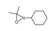 2-Cyclohexyl-3,3-dimethyloxaziridine结构式