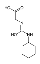 2-[(cyclohexylcarbamoyl)amino]acetic acid结构式