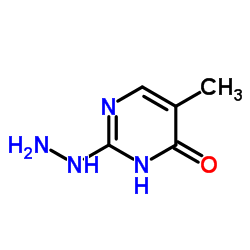 2-HYDRAZINYL-5-METHYL-3,4-DIHYDROPYRIMIDIN-4-ONE结构式