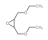 Oxirane,2,3-bis(ethoxymethyl)- Structure