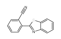 2-Benzothiazol-2-yl-benzonitrile Structure