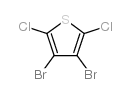 3,4-Dibromo-2,5-dichlorothiophene Structure