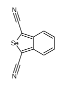 2-benzoselenophene-1,3-dicarbonitrile Structure