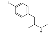 1-(4-iodophenyl)-N-methylpropan-2-amine结构式