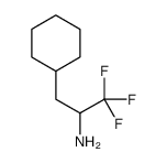 3-cyclohexyl-1,1,1-trifluoropropan-2-amine Structure