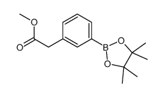 METHYL 2-(3-(4,4,5,5-TETRAMETHYL-1,3,2-DIOXABOROLAN-2-YL)PHENYL)ACETATE Structure