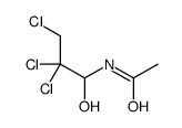 N-(2,2,3-trichloro-1-hydroxypropyl)acetamide Structure