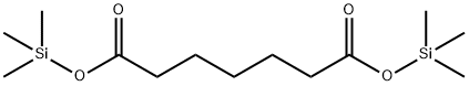 Heptanedioic acid bis(trimethylsilyl) ester Structure