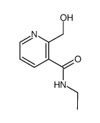 N-ethyl-2-(hydroxymethyl)nicotinamide结构式