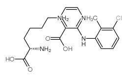 赖氨酸氯尼辛结构式