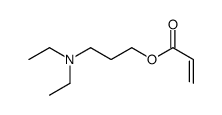 3-(diethylamino)propyl prop-2-enoate结构式