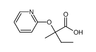 Butanoic acid, 2-methyl-2-(2-pyridinyloxy)- (9CI) picture