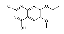 6-methoxy-7-propan-2-yloxy-1H-quinazoline-2,4-dione Structure