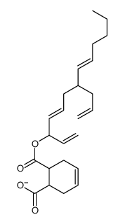 6-(7-prop-2-enyltrideca-1,4,8-trien-3-yloxycarbonyl)cyclohex-3-ene-1-carboxylate Structure