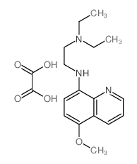 N,N-diethyl-N-(5-methoxyquinolin-8-yl)ethane-1,2-diamine; oxalic acid picture