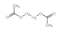 mercury(i) acetate Structure