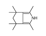 1,3,4,4,6,6-hexamethyl-2,5-dihydrocyclopenta[c]pyrrole Structure