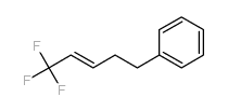 Benzene, (5,5,5-trifluoro-3-pentenyl)- (9CI) structure