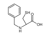 (2R)-2-(benzylamino)-3-sulfanylpropanoic acid结构式